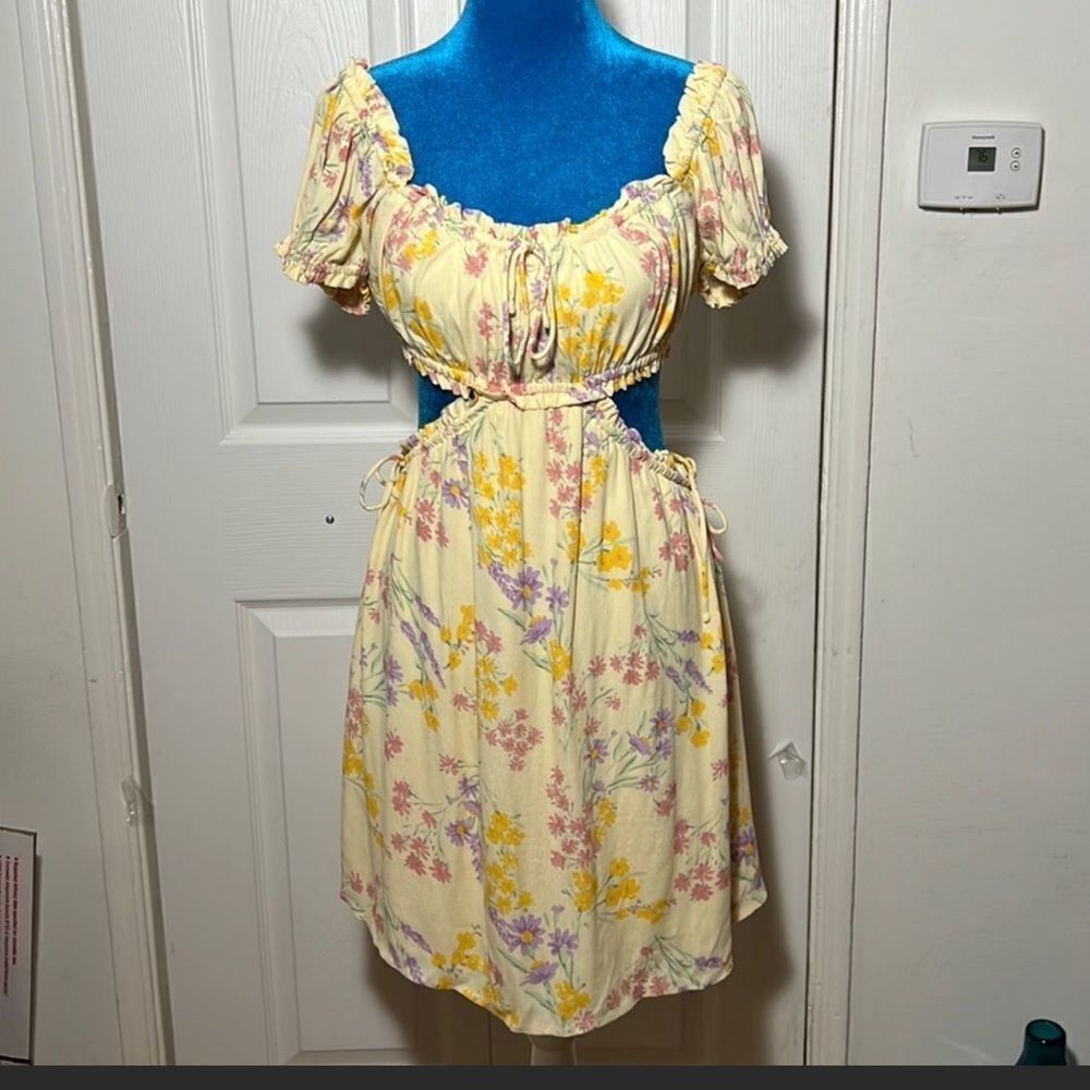 Sabo Skirt Eilish Cutout Dress Rare Print